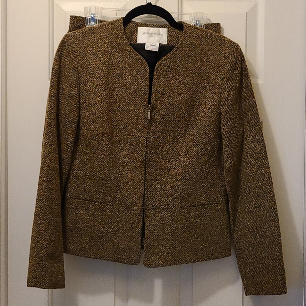 Jones New York Vintage 1990's Tweed Suit Size 8